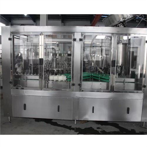 Máquina de enchimento de latas para bebidas carbonatadas / Fábrica de enchimento de refrigerantes carbonatados para latas de alumínio